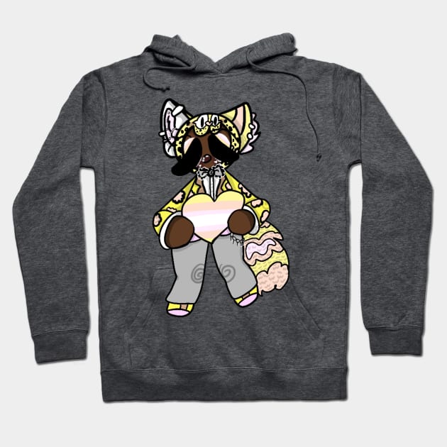 Pangender whoman Hoodie by Shard Art